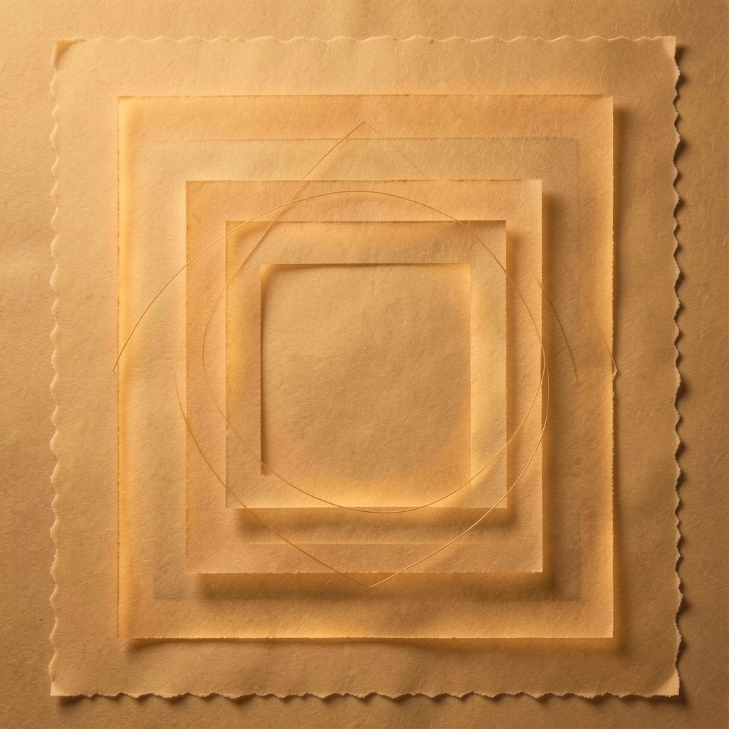 Field — Paper forms in shallow layers.