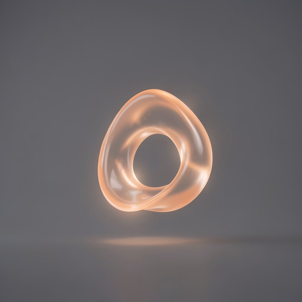 Volumes — soft forms in rose, dense arrangement