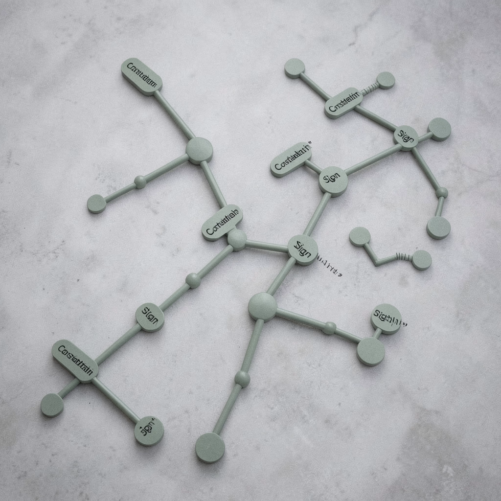 Metal — scattered marks in green, spiral arrangement